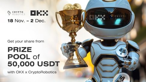 Trade with Cryptorobotics bots on OKX and win a $50,000 prize