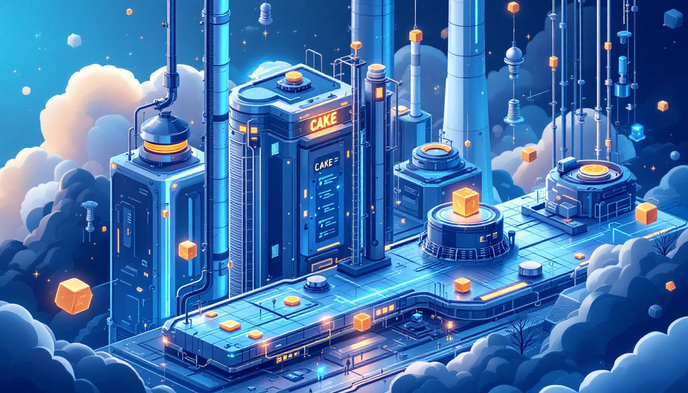 PancakeSwap CAKE token supply reduction