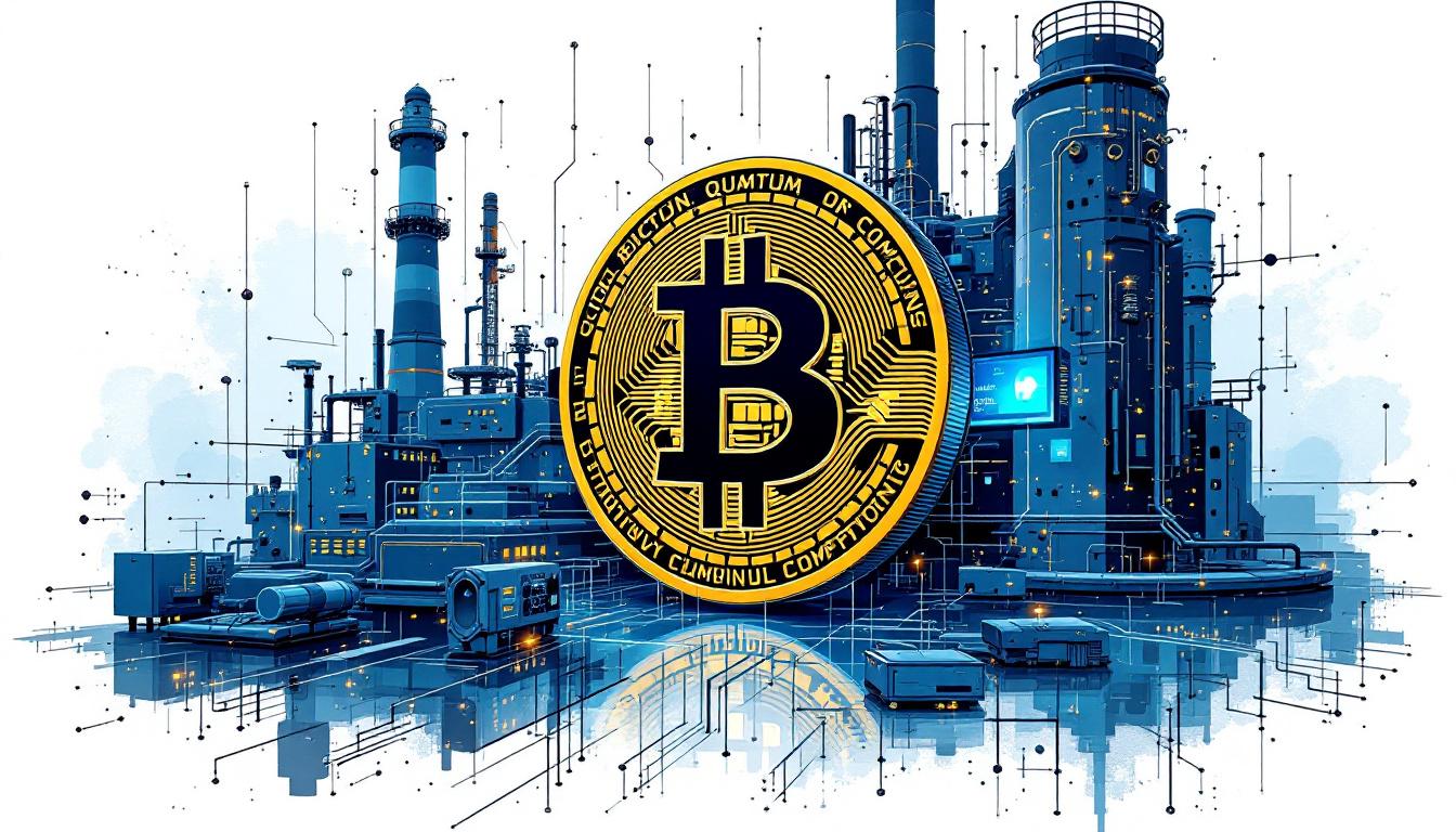 Bitcoin quantum computing security