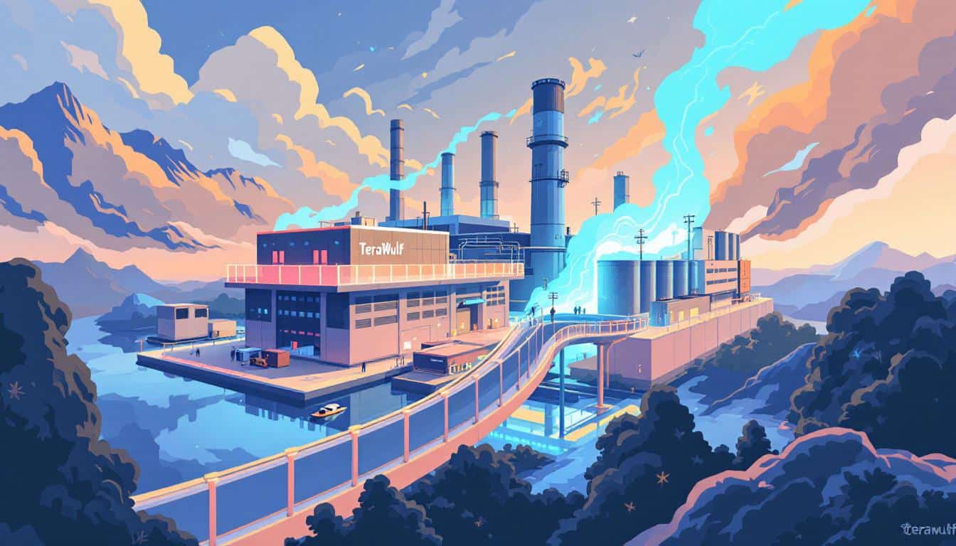 TeraWulf AI infrastructure funding