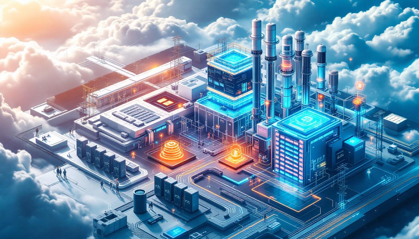 AI microgrid data center